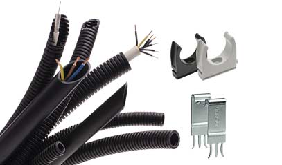 Elektroinstallation: Elektrorohre aus Kunststoff und Zubeh&ouml;r