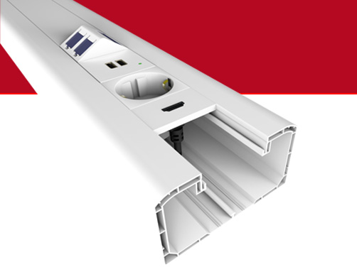 Dietzel Univolt cable trunking 10054BLH